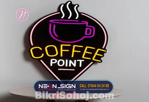 Best Neon Sign Board & Neon LED Open Light in Bangladesh